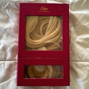 Luxy Hair extensions - 20 inch Classic Blonde Clip-Ins
